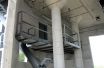 Platform for slide gate control in drive thru silo